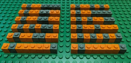 Binary Alphabet Legos
